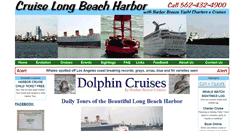Desktop Screenshot of harbor-cruises.com